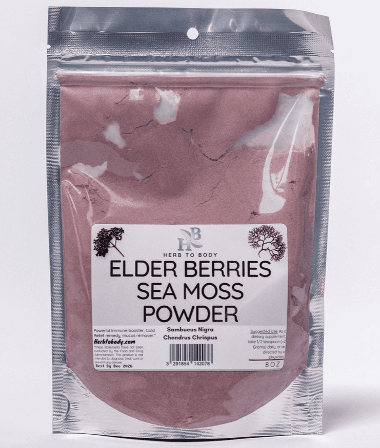 Elderberry Sea Moss Powder